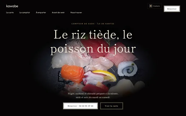 Le site de Kawabe