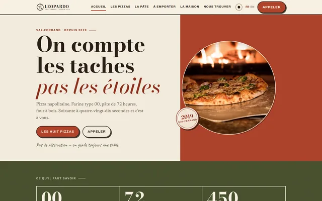 Le site de Leopardo, Val-Ferrand · pizzeria napolitaine