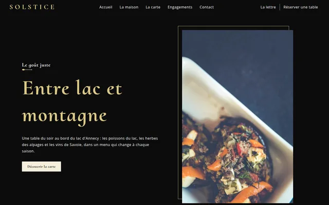 Le site de Solstice